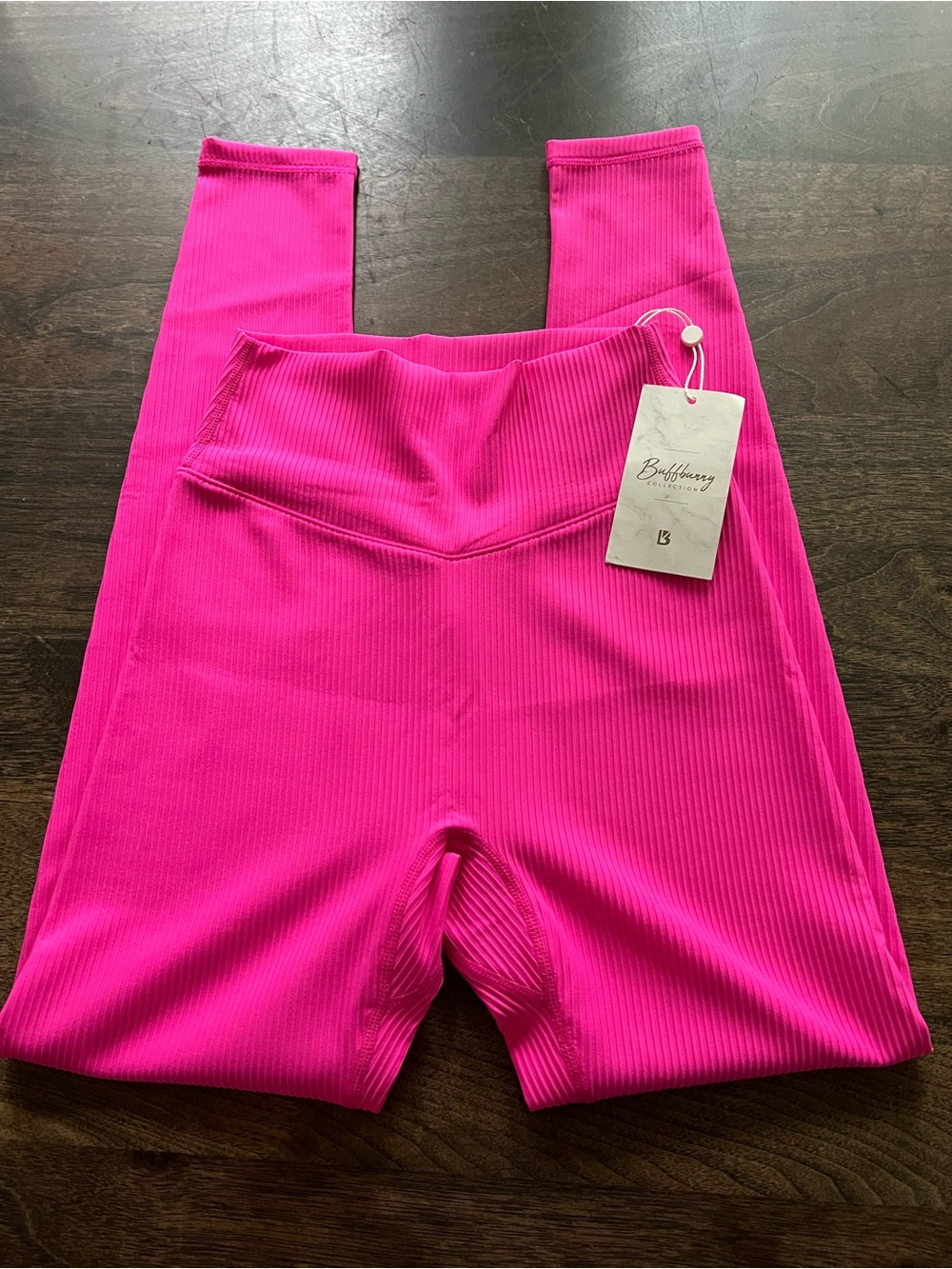BuffBunny NWT Ribbed Material Girl Leggings Candy Crush
